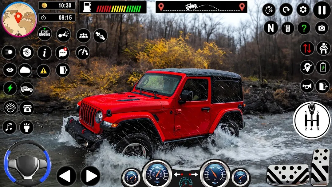Offroad Jeep Driving Games 3D Screenshot 5