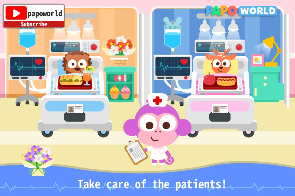 Papo Town: Hospital Screenshot 4