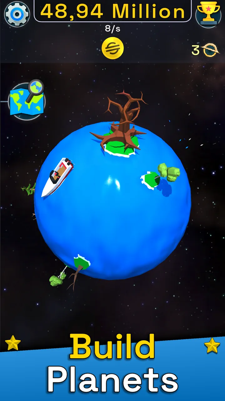 Planet Evolution: Idle Clicker Screenshot 2
