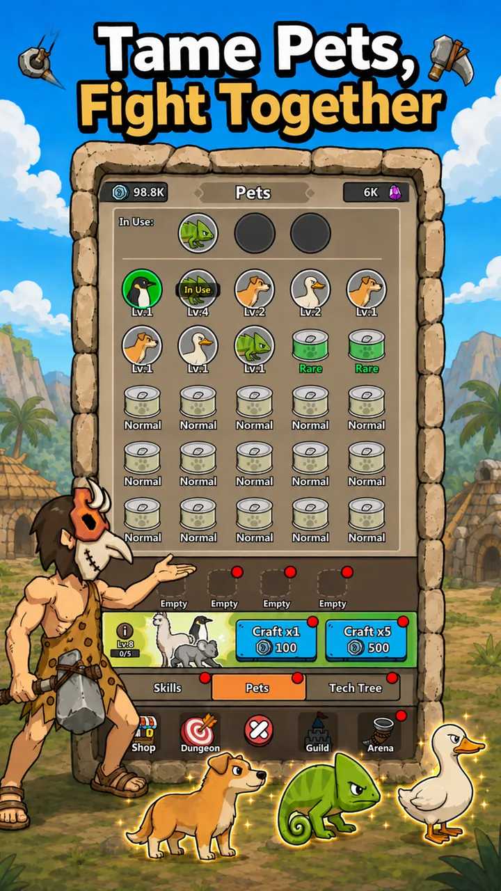 Primitive Loot Go Screenshot 4