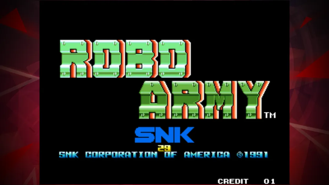 ROBO ARMY ACA NEOGEO Screenshot 2