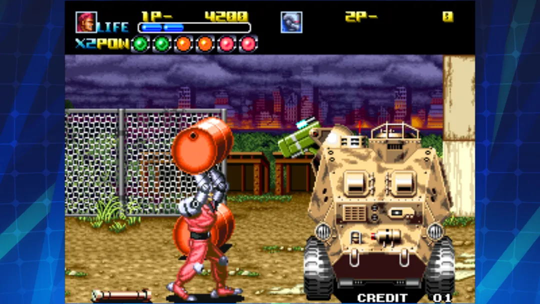 ROBO ARMY ACA NEOGEO Screenshot 6