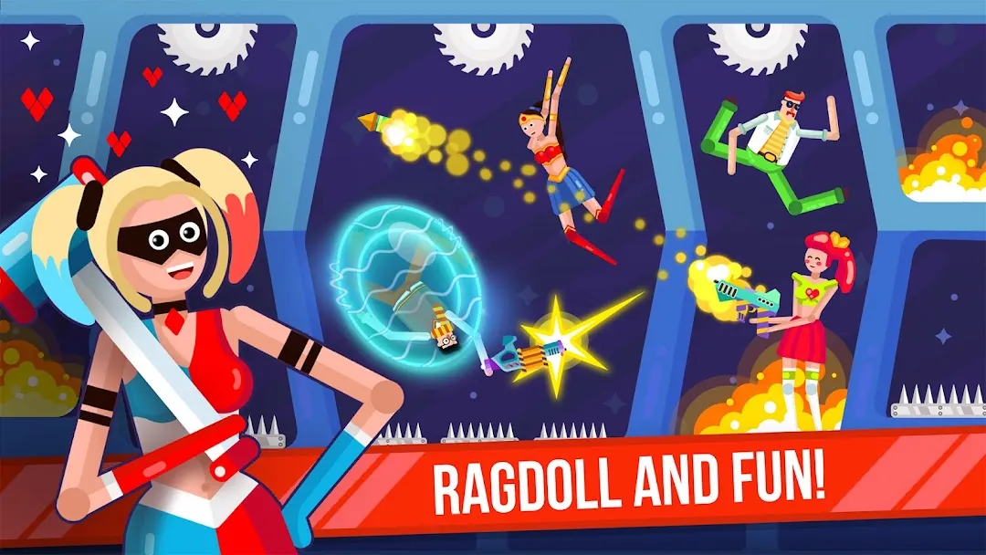 Ragdoll Rage: Heroes Arena Screenshot 4