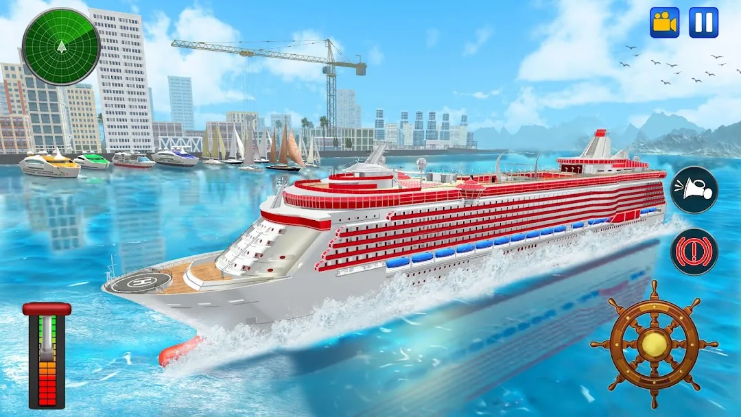 Real Cruise Ship Driving Simul Screenshot 2