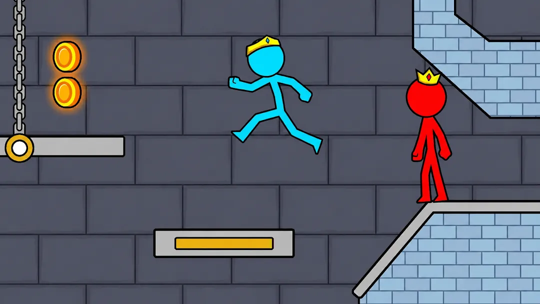 Red and Blue Stickman 2 Screenshot 7