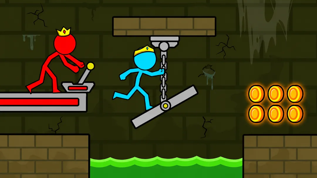 Red and Blue Stickman 2 Screenshot 8