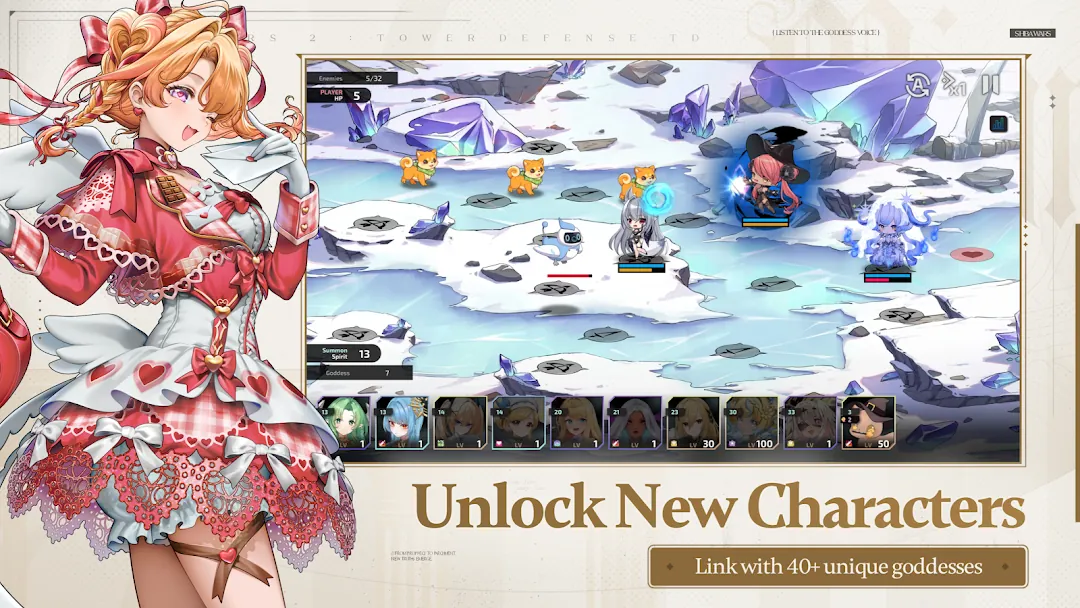 Shiba Wars: Goddess Link TD Screenshot 5