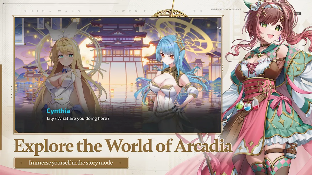 Shiba Wars: Goddess Link TD Screenshot 6