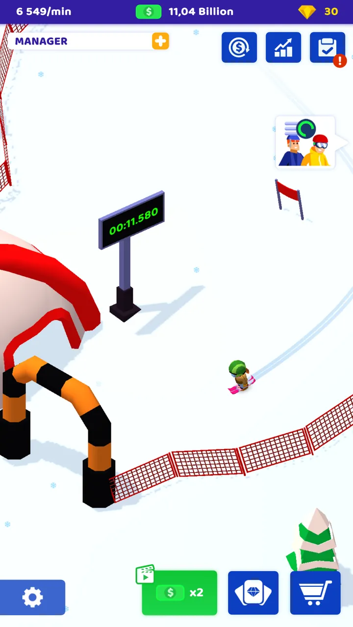 Ski Resort: Idle Snow Tycoon Screenshot 6