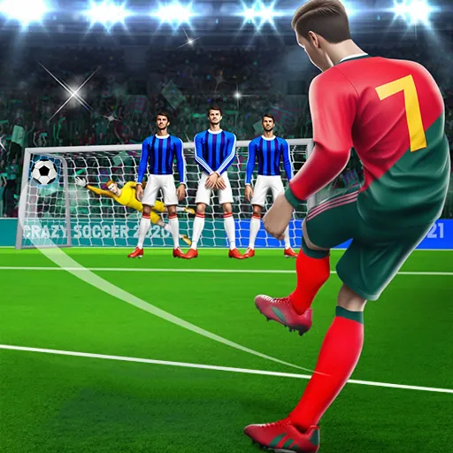 Soccer Kicks Strike Game Screenshot 1