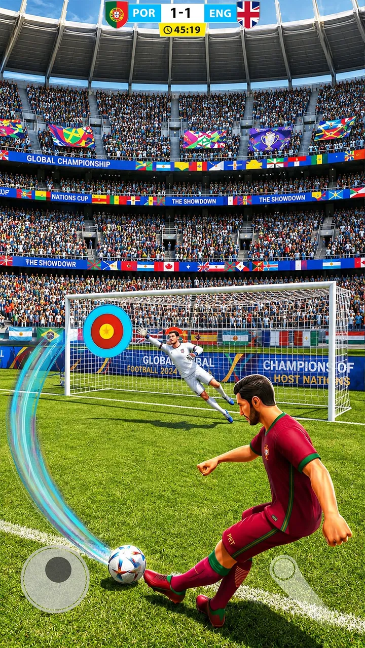 Soccer Kicks Strike Game Screenshot 5
