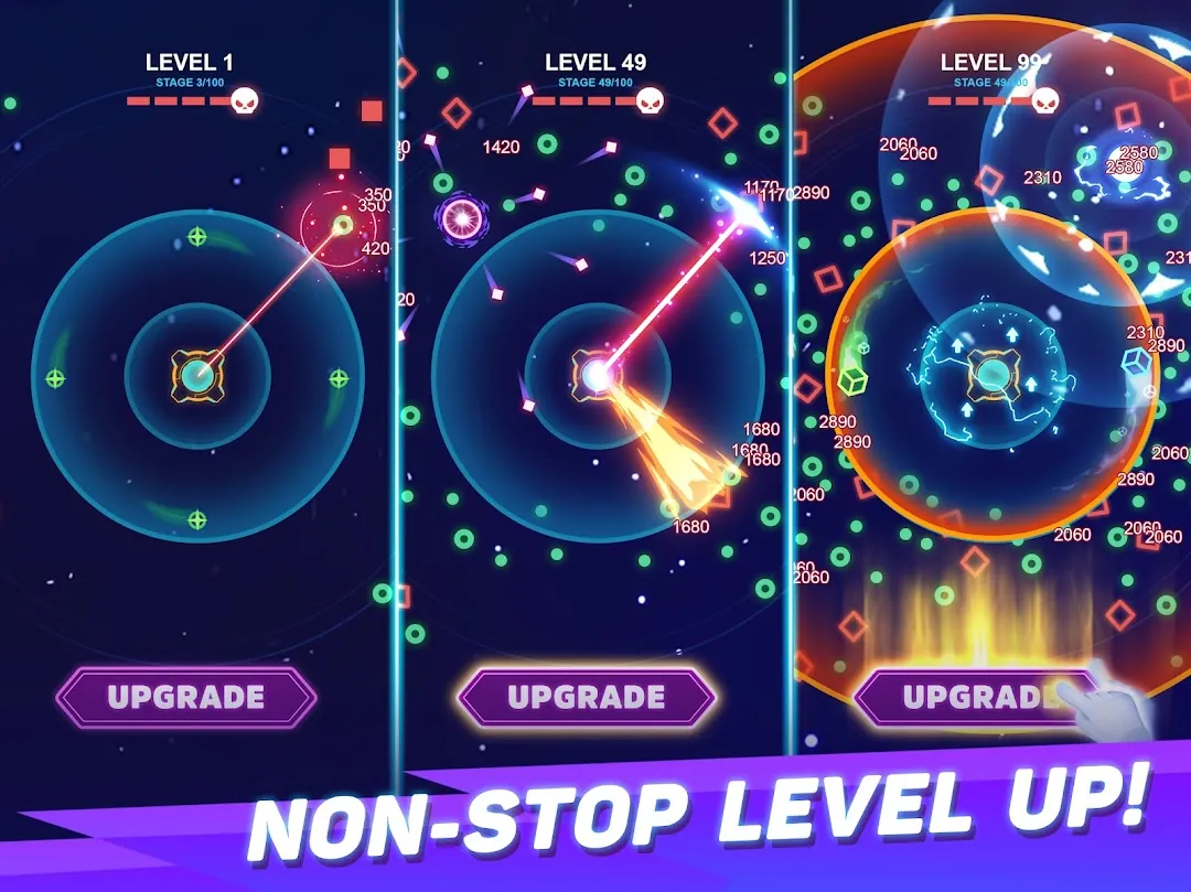 Space War: Idle RPG Defense Screenshot 8