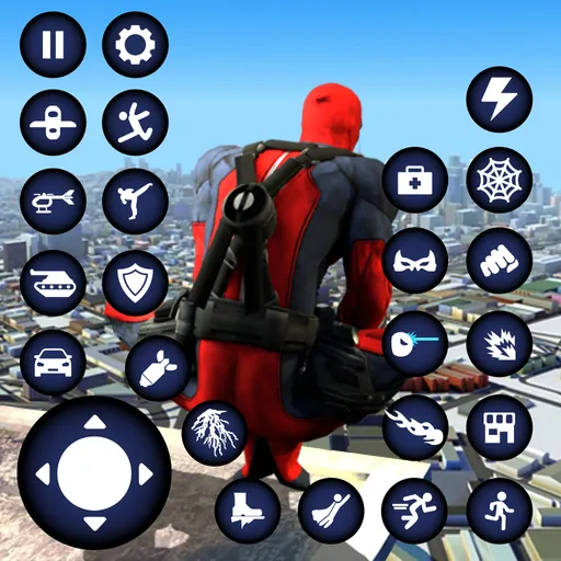 Super Hero Game: Robot Mission Screenshot 1