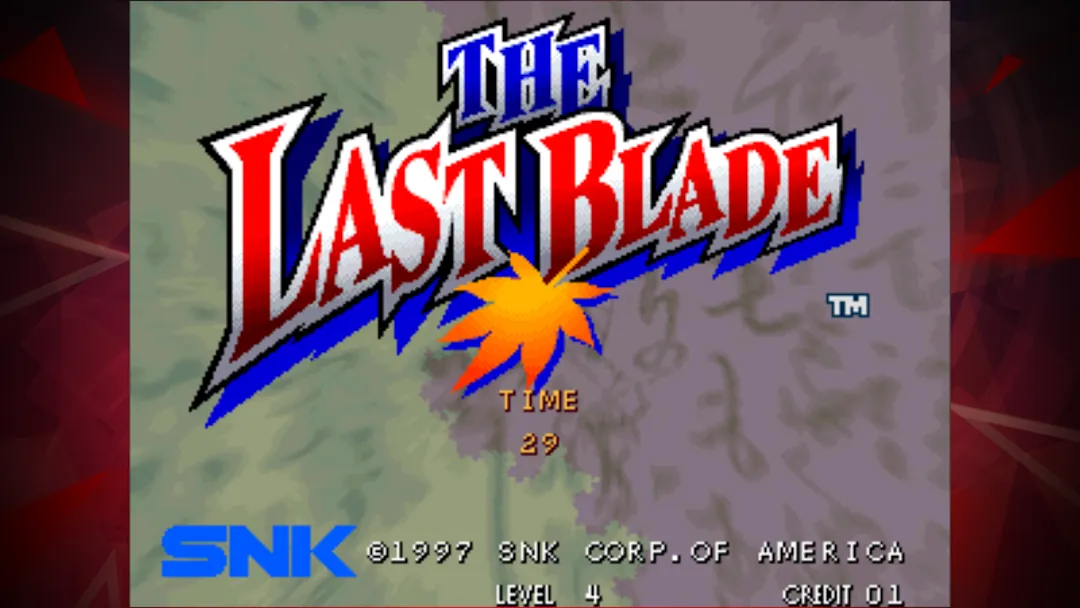 THE LAST BLADE ACA NEOGEO Screenshot 2