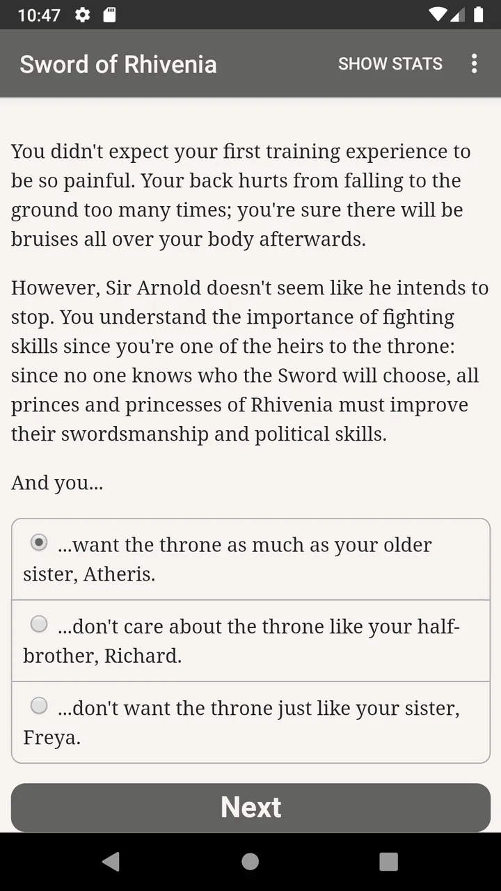 The Sword of Rhivenia Screenshot 3