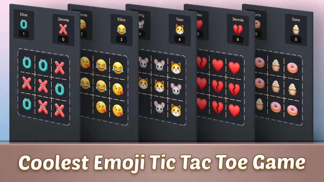 Tic Tac Toe Emoji Screenshot 2