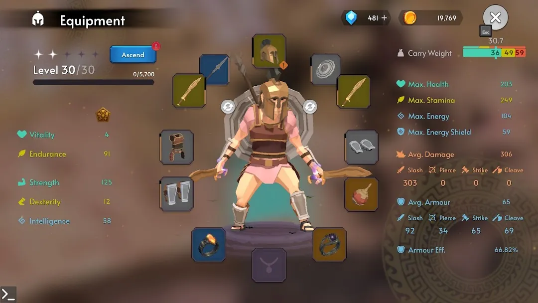 Titan Soul: Action RPG Offline Screenshot 3