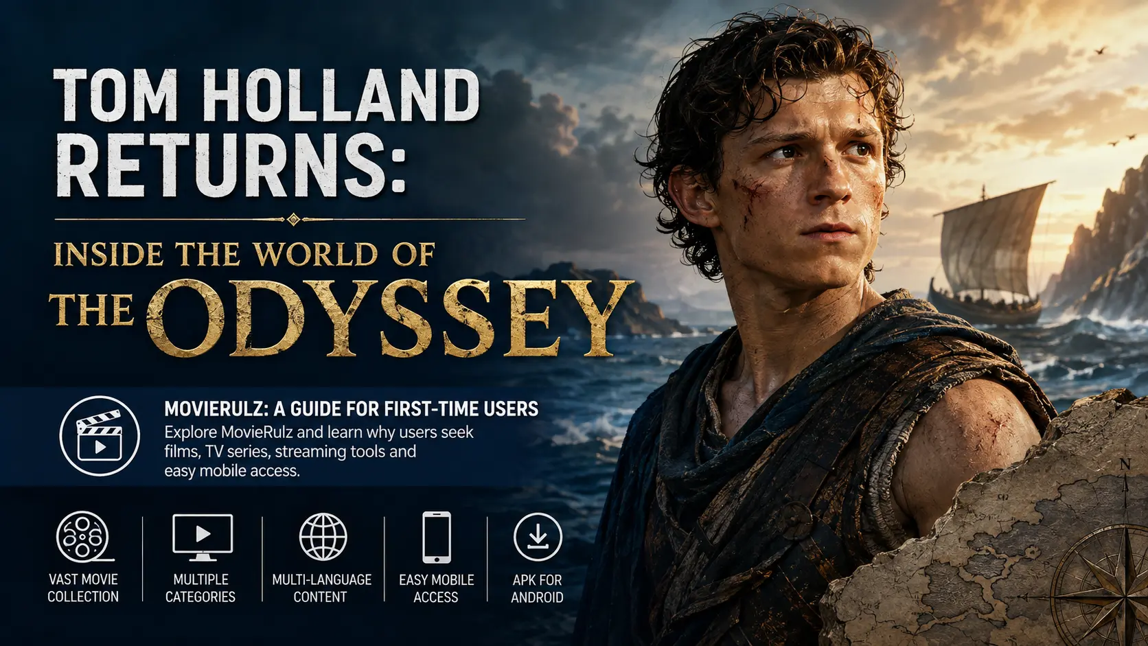 Tom Holland Returns: Inside the World of The Odyssey icon