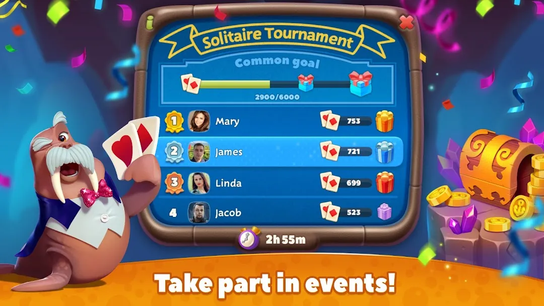 Undersea Solitaire Tripeaks Screenshot 4