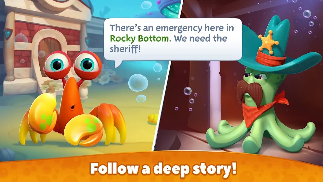 Undersea Solitaire Tripeaks Screenshot 8