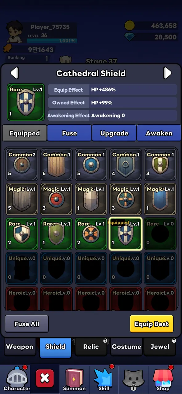 Webtoon Hero: Idle RPG Screenshot 5