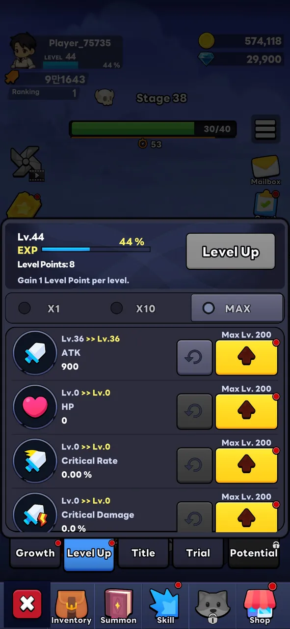 Webtoon Hero: Idle RPG Screenshot 7