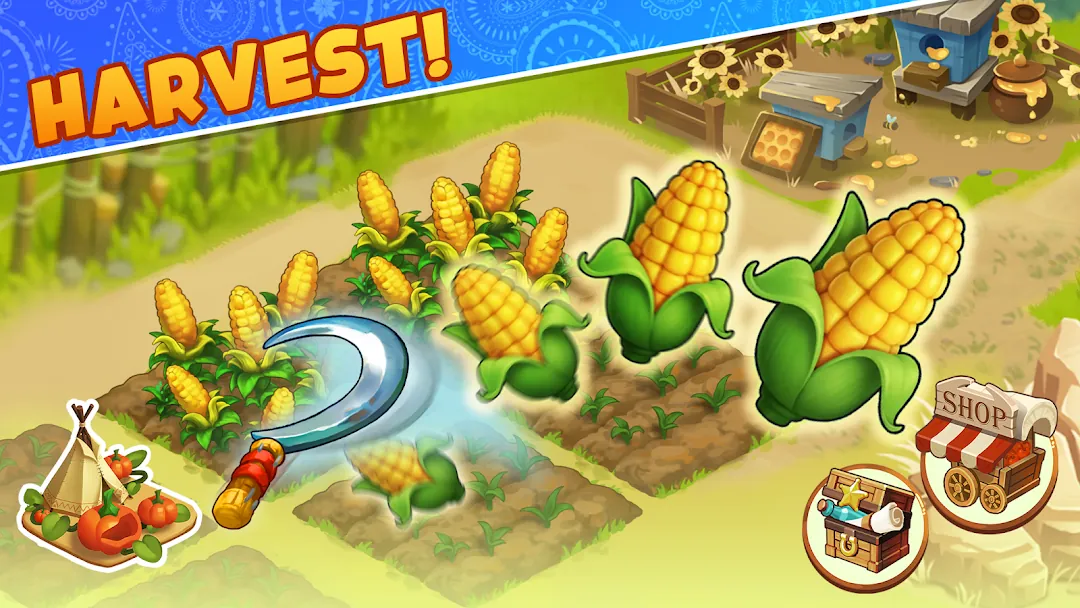 Westward Farm: Family Escape Screenshot 8