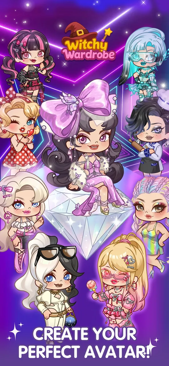 Witchy Wardrobe: Idle Shop Screenshot 2