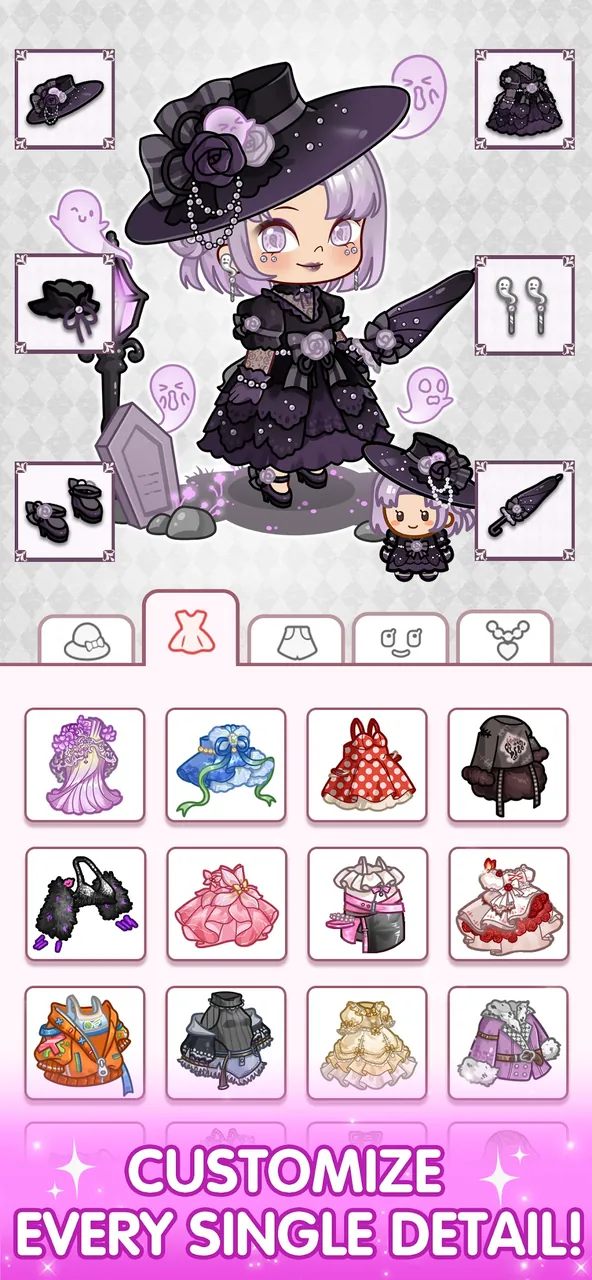 Witchy Wardrobe: Idle Shop Screenshot 4