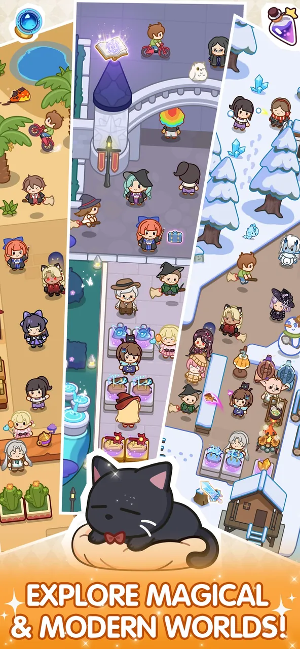 Witchy Wardrobe: Idle Shop Screenshot 5