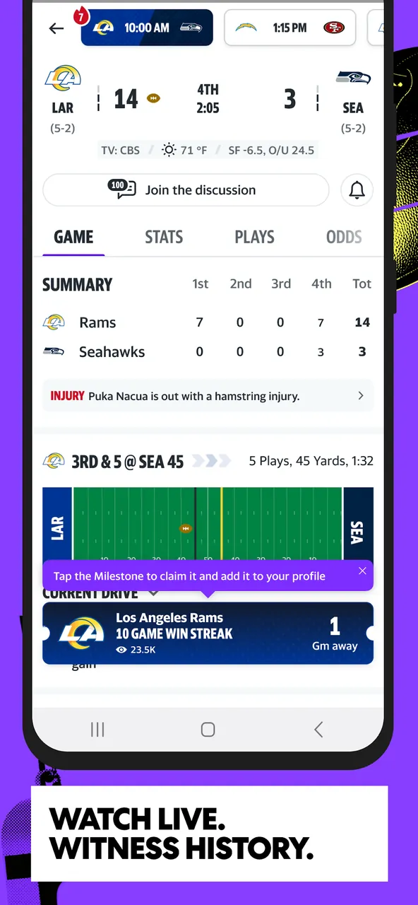 Yahoo Sports Screenshot 2