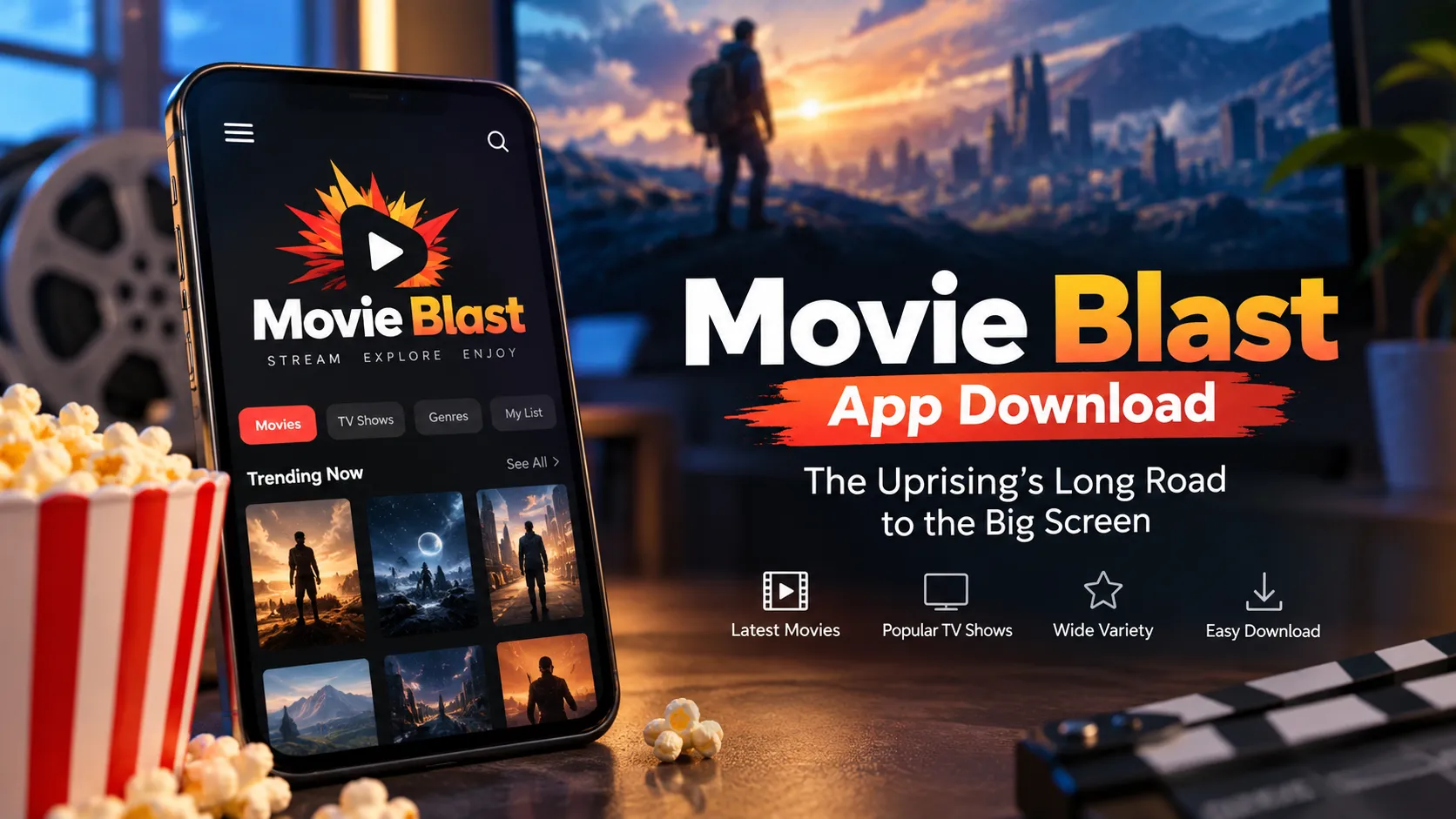 Movie Blast App Download | The Uprising’s Long Road to the Big Screen icon