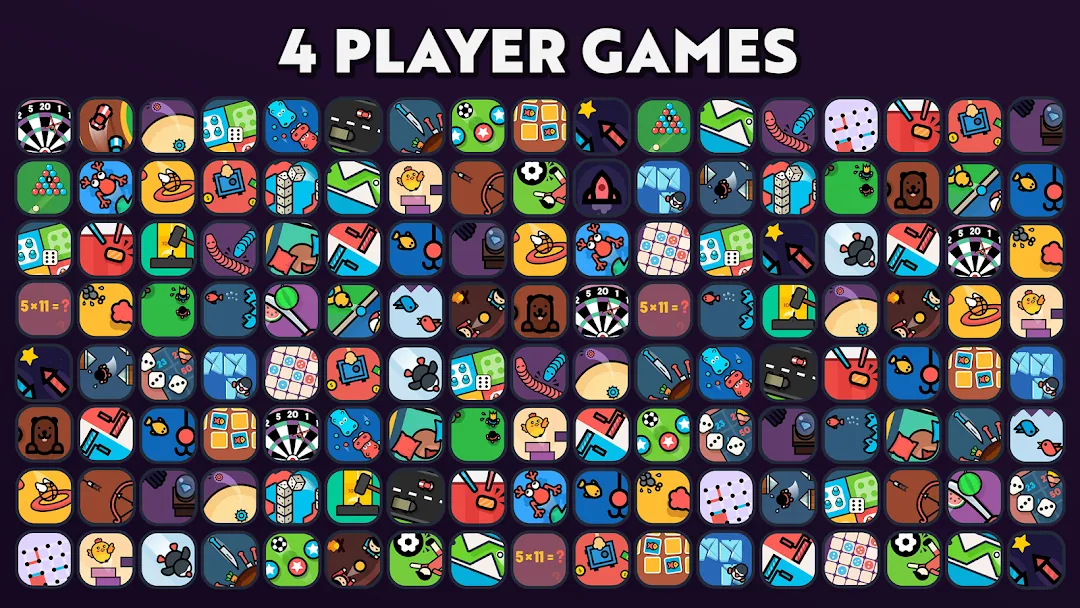 1 2 3 4 Player Games Screenshot 2