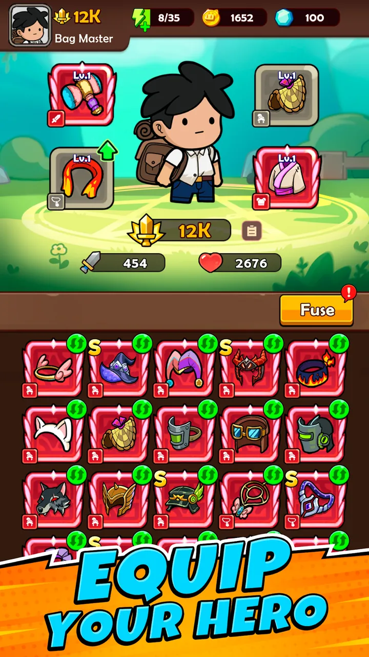 BagMaster Isekai – Bag Battle Screenshot 3