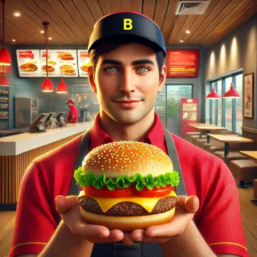 Burger Simulator! Screenshot 1