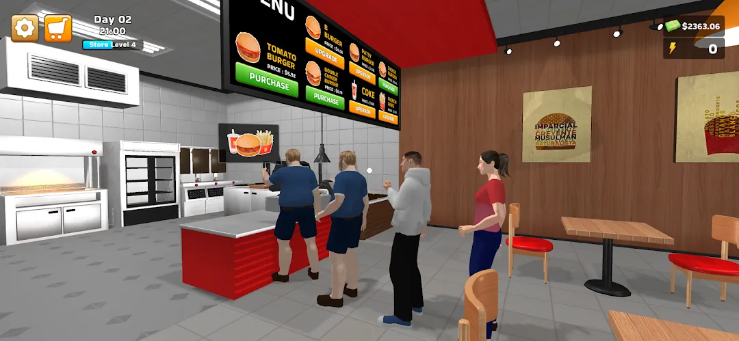 Burger Simulator! Screenshot 3
