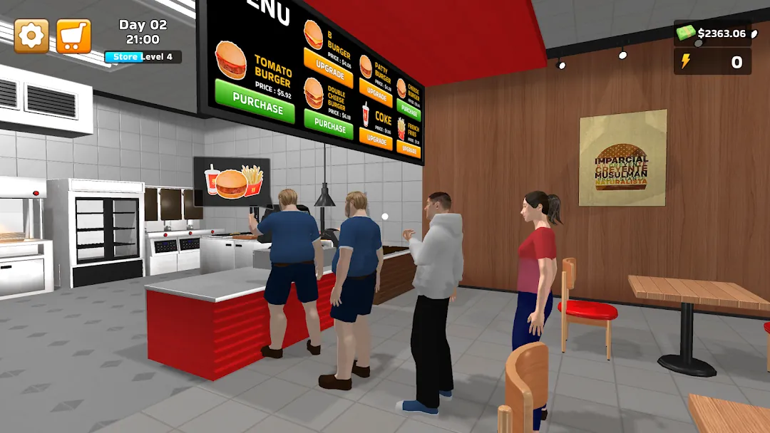 Burger Simulator! Screenshot 8