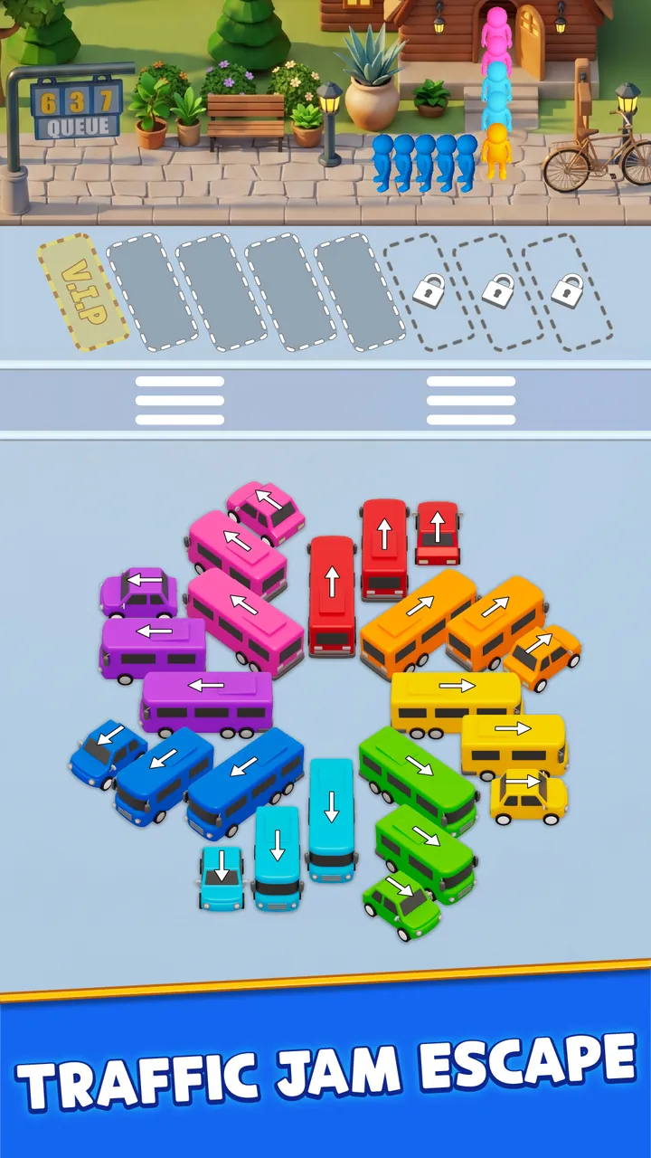 Bus Craze - Traffic Jam Puzzle Screenshot 3