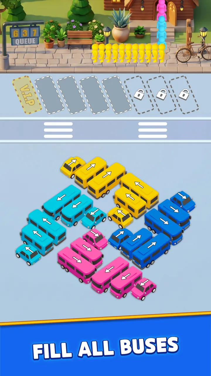 Bus Craze - Traffic Jam Puzzle Screenshot 4