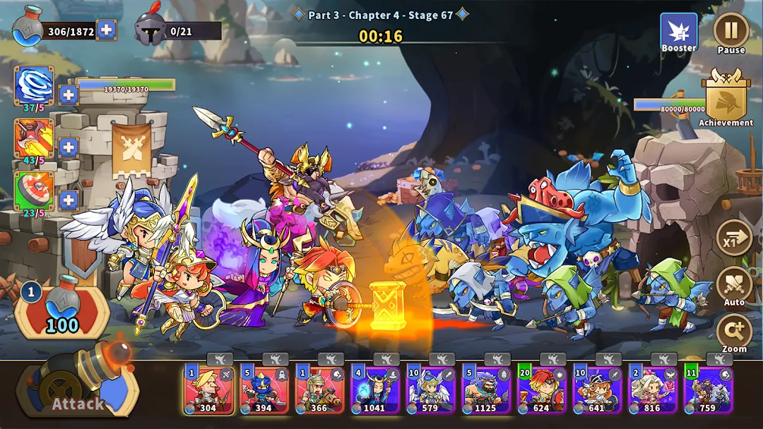 Castle War Defense Screenshot 4