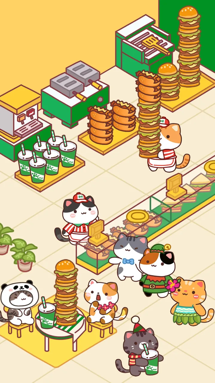 Cat Cooking Bar Screenshot 2