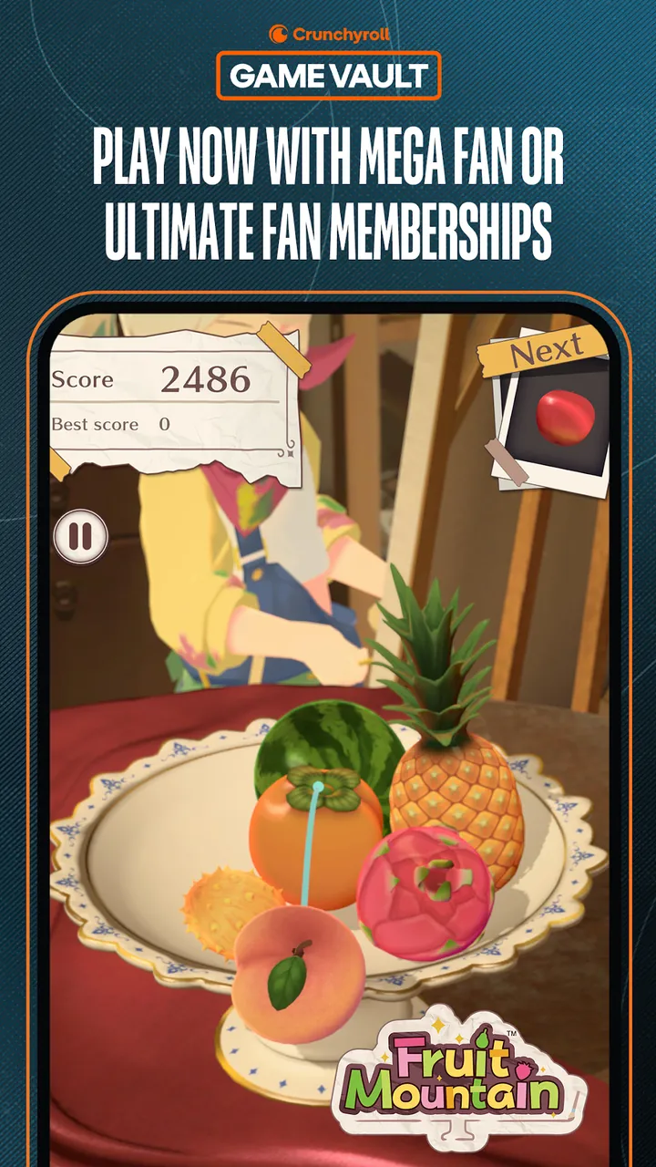 Crunchyroll: Fruit Mountain Screenshot 3