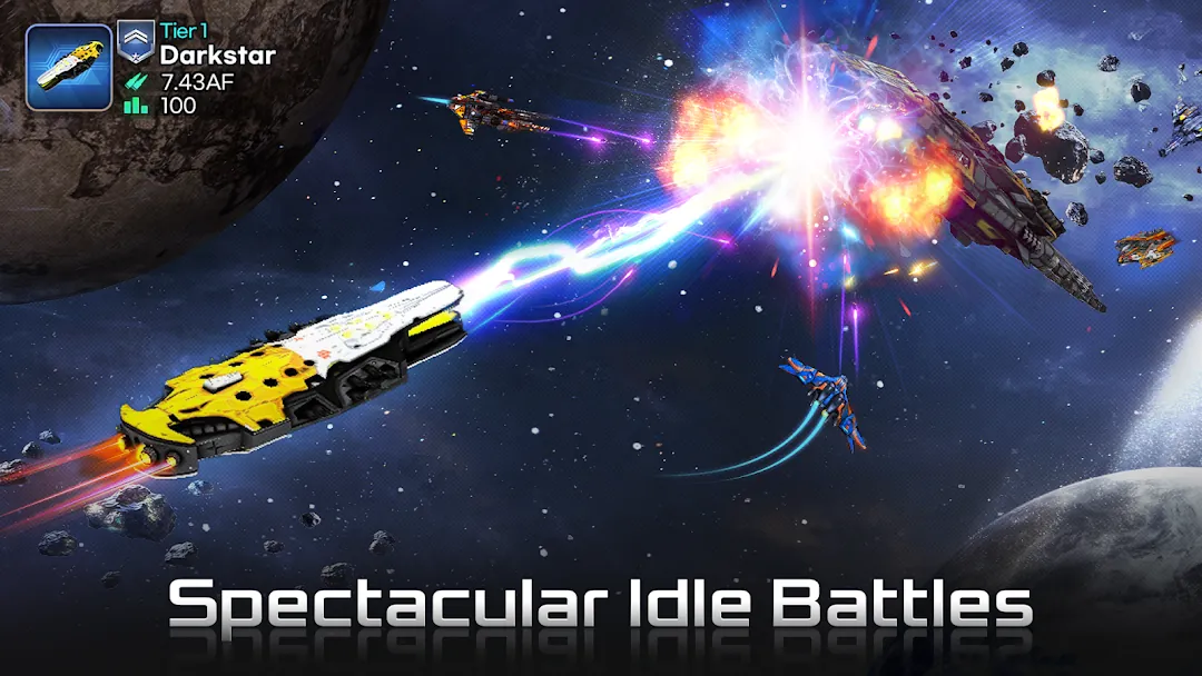 Darkstar - Idle RPG Screenshot 2