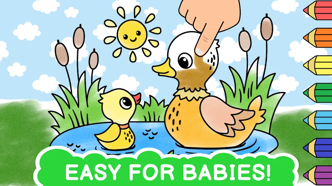 Easy coloring book for kids Screenshot 2