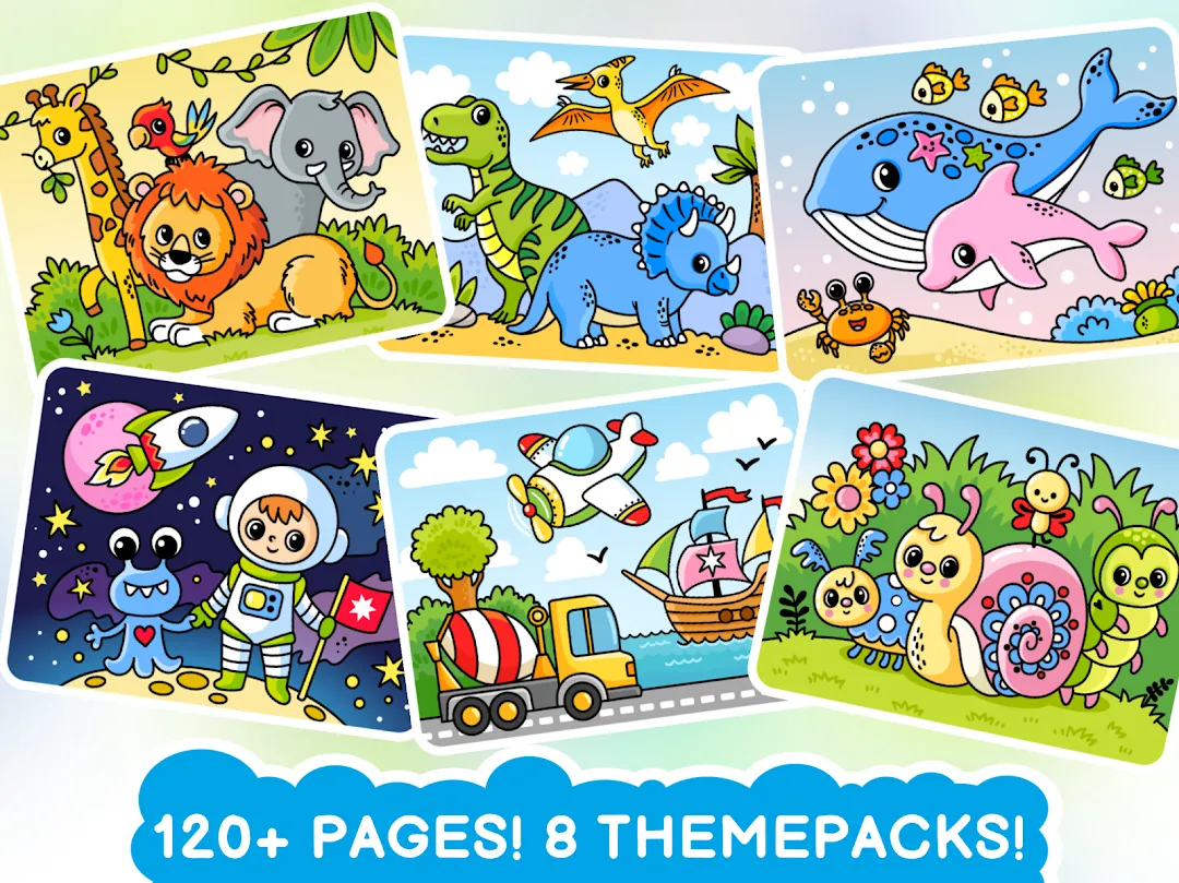 Easy coloring book for kids Screenshot 8