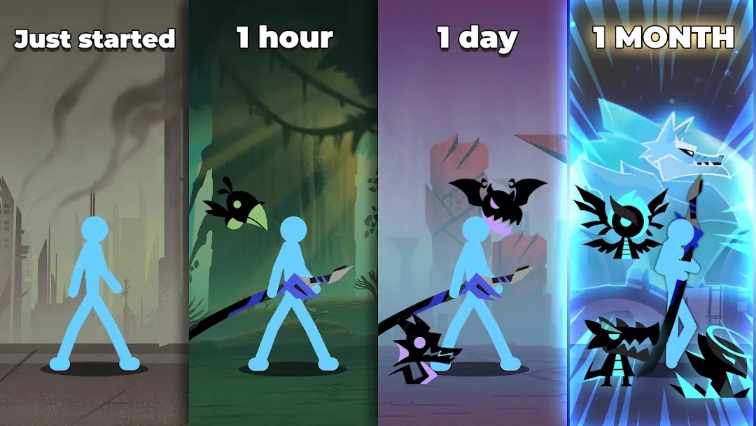 Epic Stickman: Idle RPG War Screenshot 3