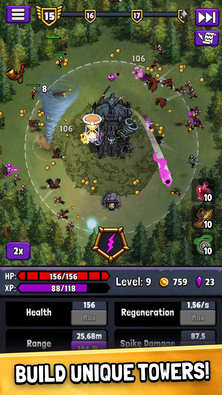 Evil Tower - Idle Defense TD Screenshot 3