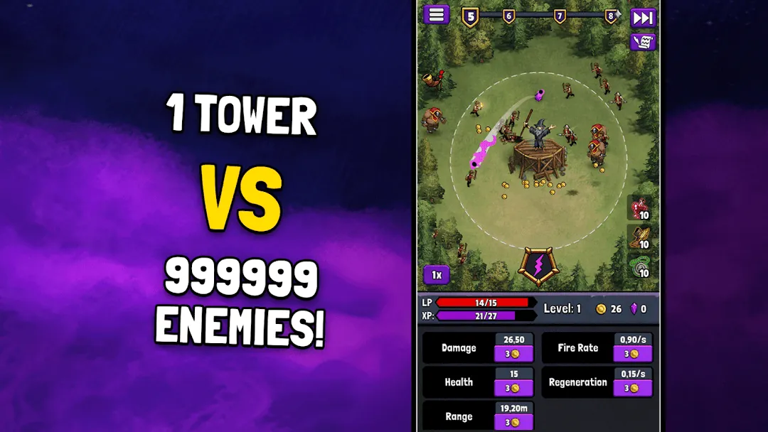 Evil Tower - Idle Defense TD Screenshot 7