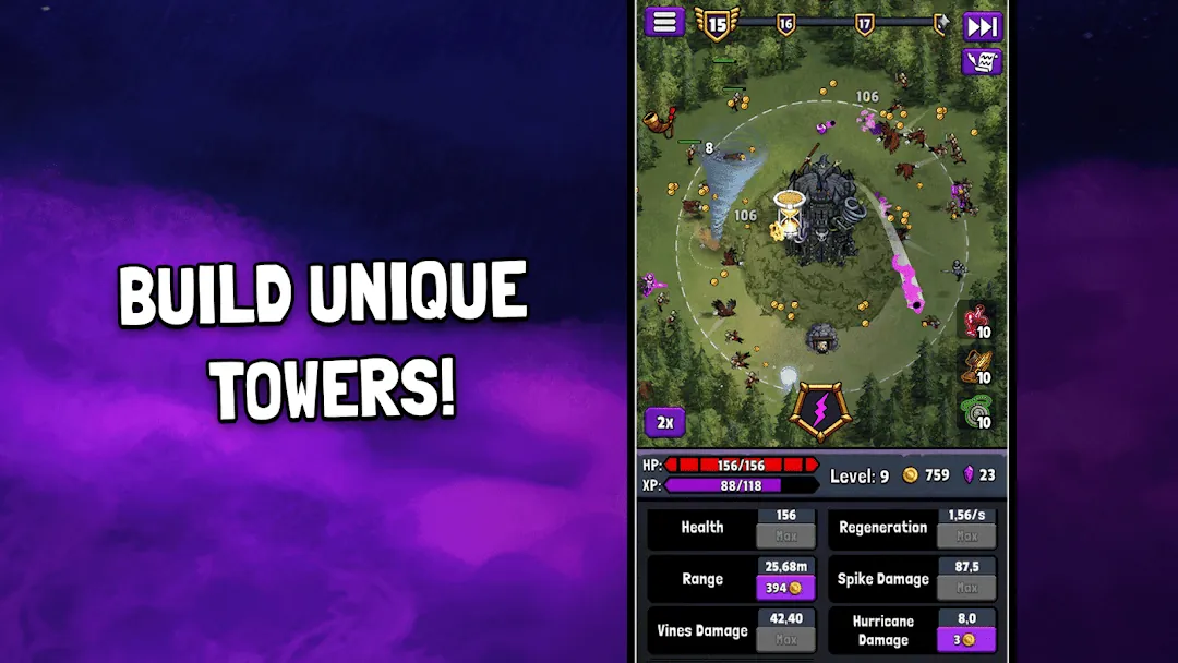 Evil Tower - Idle Defense TD Screenshot 8