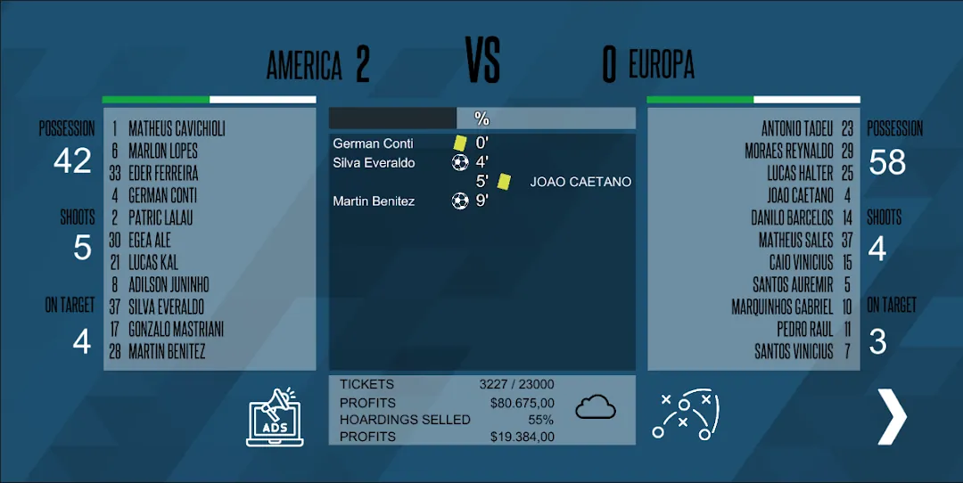 F11 Football Manager Screenshot 8